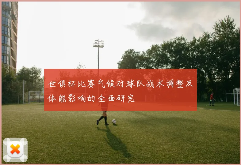 世俱杯比赛气候对球队战术调整及体能影响的全面研究